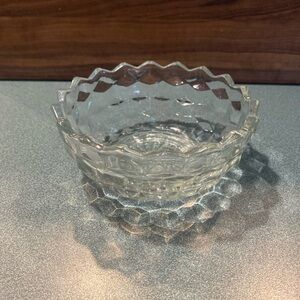 Vintage Homco Clear Glass Fairy Lamp BOTTOM ONLY for repla…